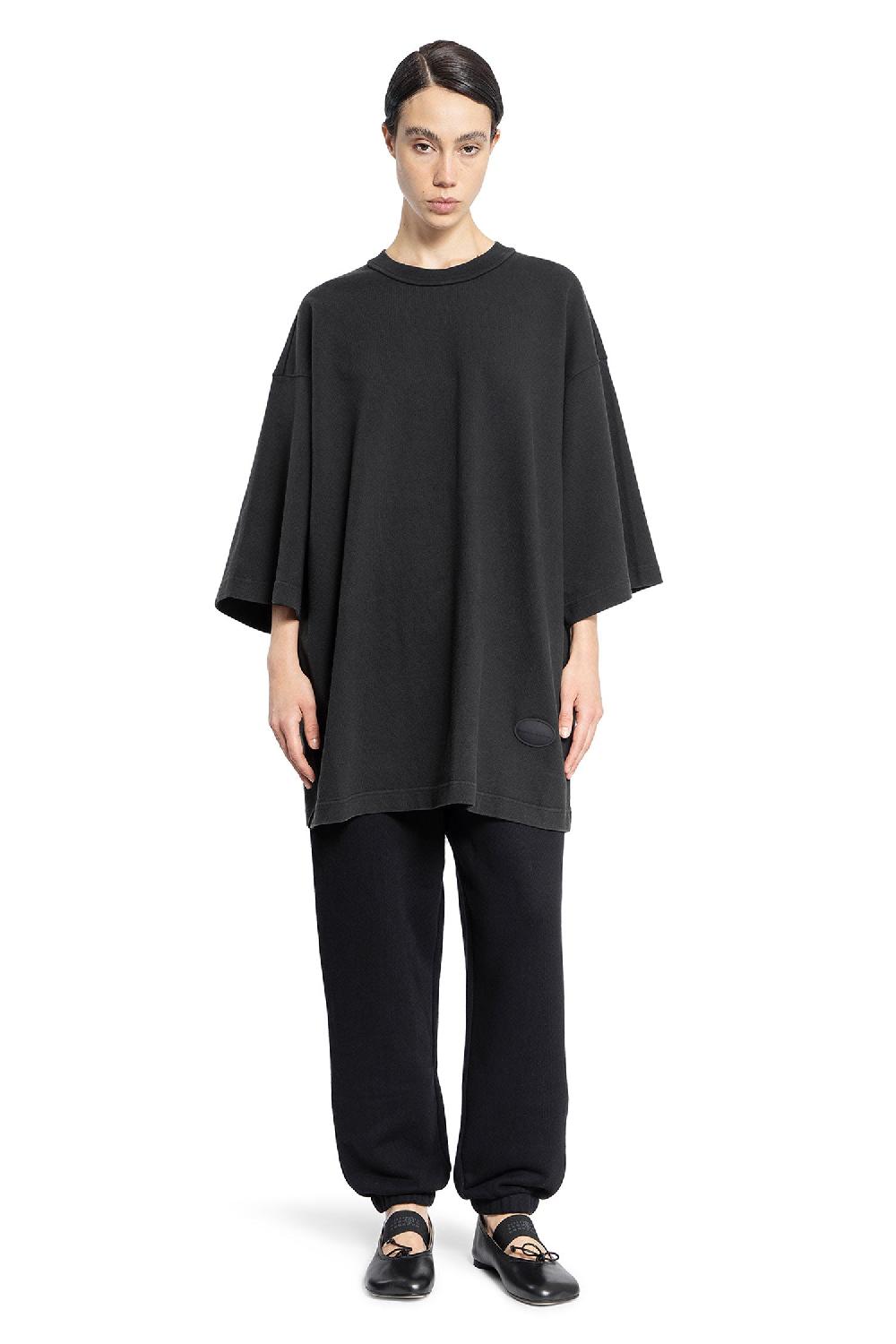 Antonioli ALEXANDER WANG WOMAN BLACK T-SHIRTS & TANK TOPS Comprane uno, ottenene uno gratis