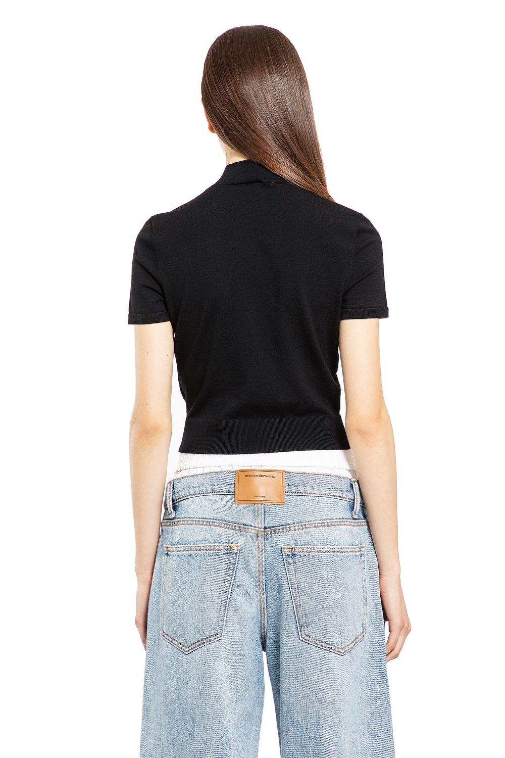 Antonioli ALEXANDER WANG WOMAN BLACK TOPS Convenienza
