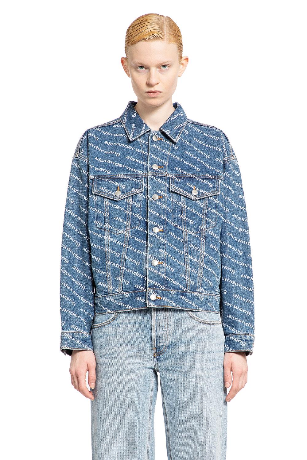 Antonioli ALEXANDER WANG WOMAN BLUE JACKETS Sconti VIP