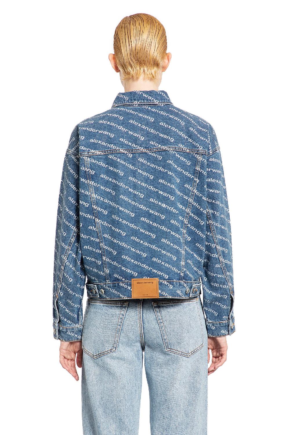Antonioli ALEXANDER WANG WOMAN BLUE JACKETS Sconti VIP