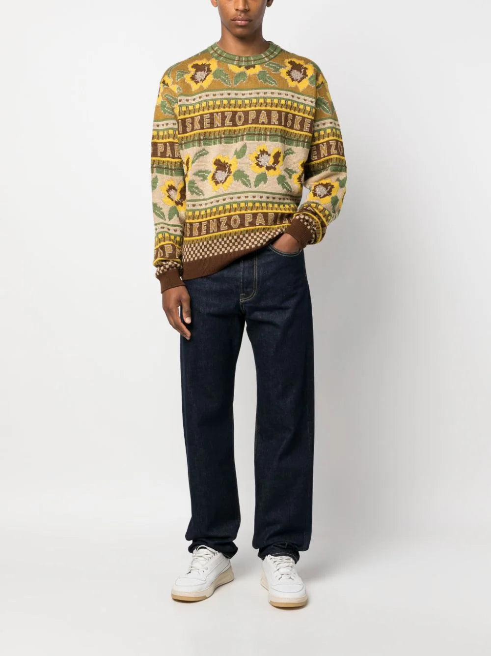 KENZO 'fairisle' jumper Vendita Economica