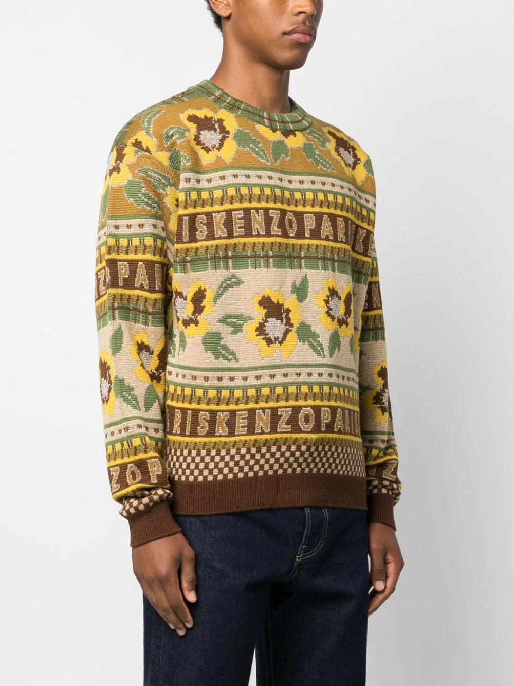 KENZO 'fairisle' jumper Vendita Economica