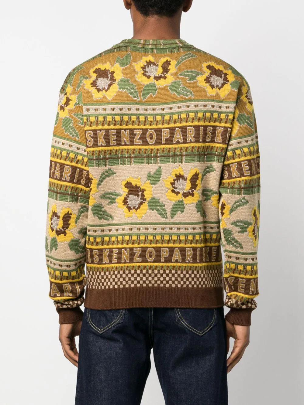 KENZO 'fairisle' jumper Vendita Economica