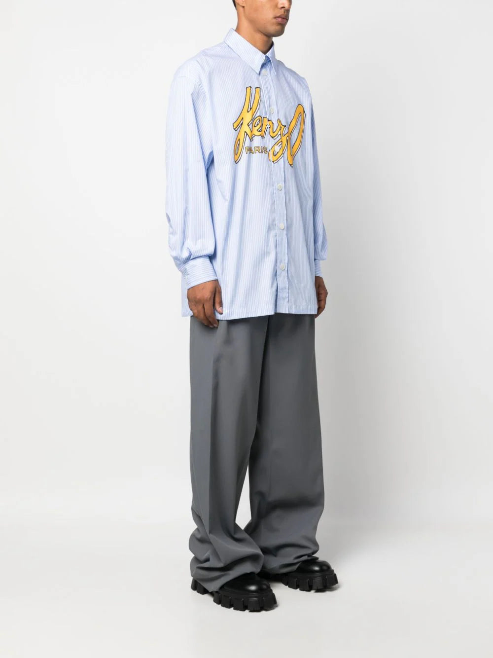 KENZO 'kenzo archive logo' shirt Saldi Di Fabbrica