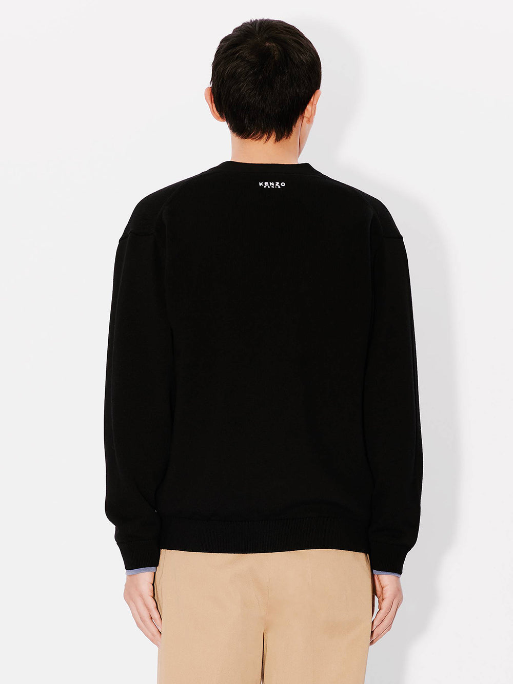 KENZO 'kenzo lucky tiger' embroidered cardigan Spedizione Gratuita
