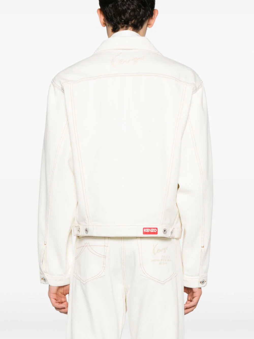 KENZO 'kenzo paris' denim trucker jacket Negozi Online