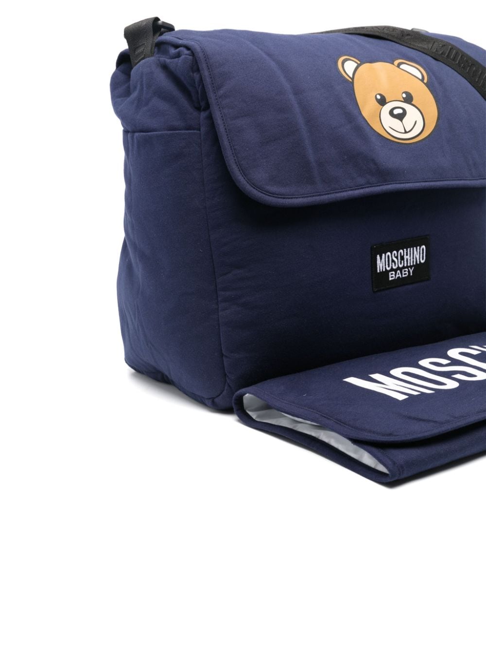Moschino Kids Changing bag with teddy bear print Outlet