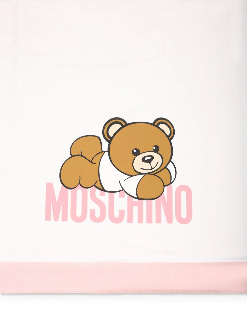 Moschino Kids Blanket with teddy bear Saldi
