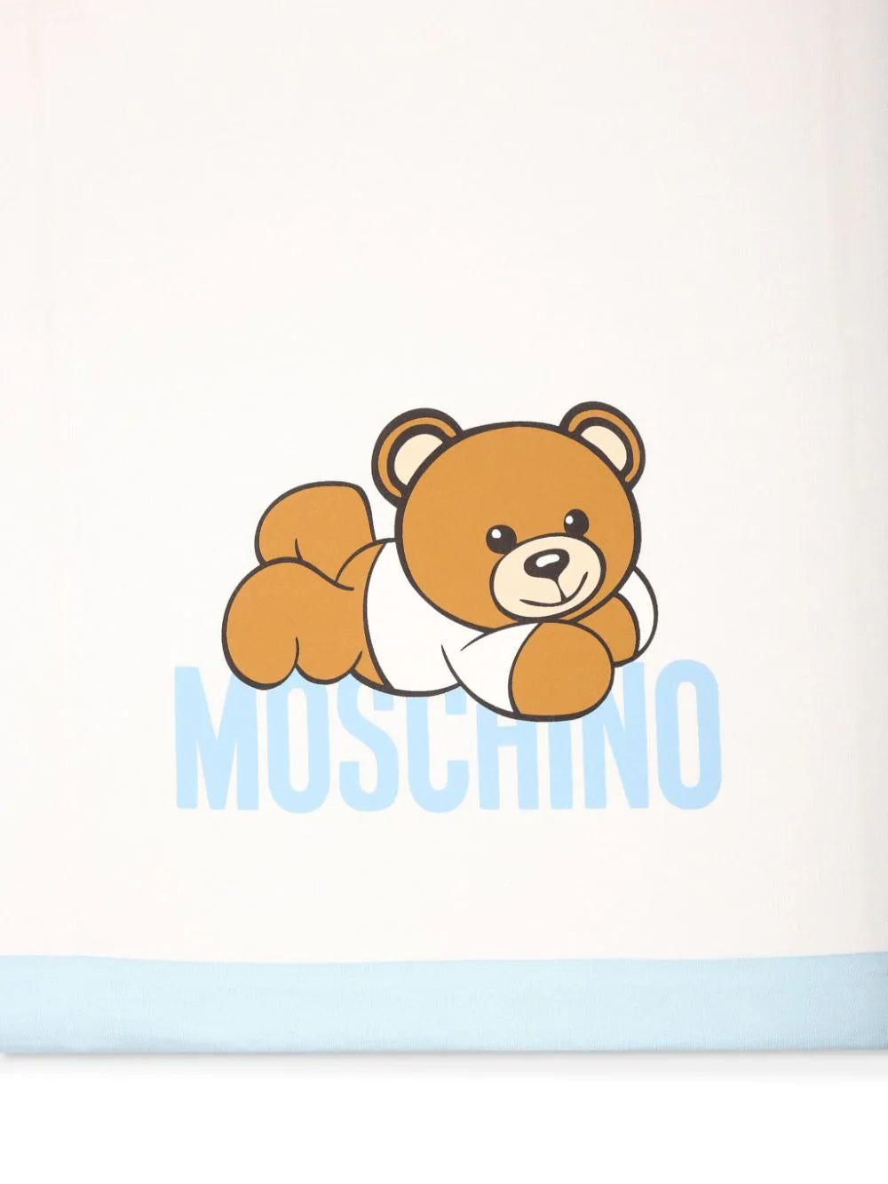 Moschino Kids Blanket with teddy bear Offerte