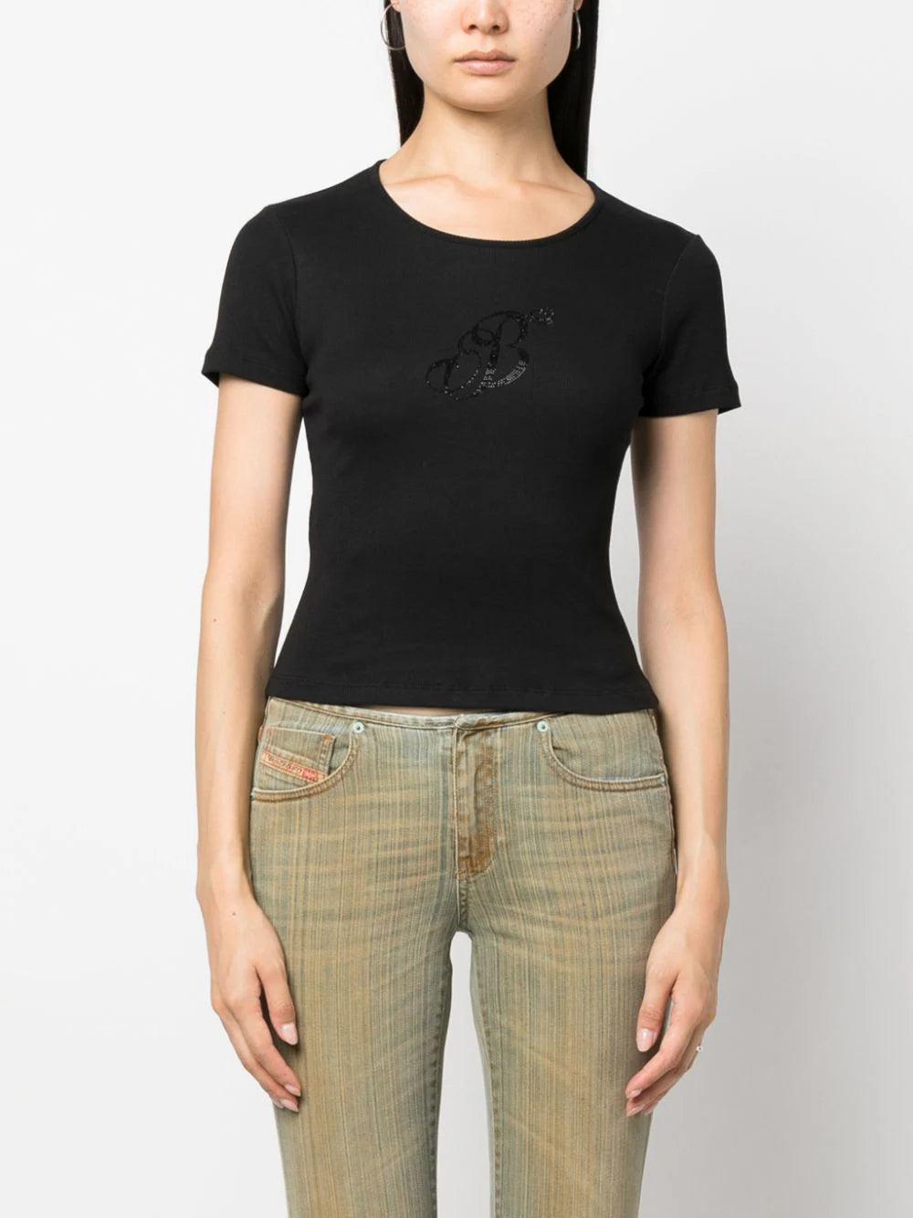 Blumarine "b" t-shirt I Più Venduti
