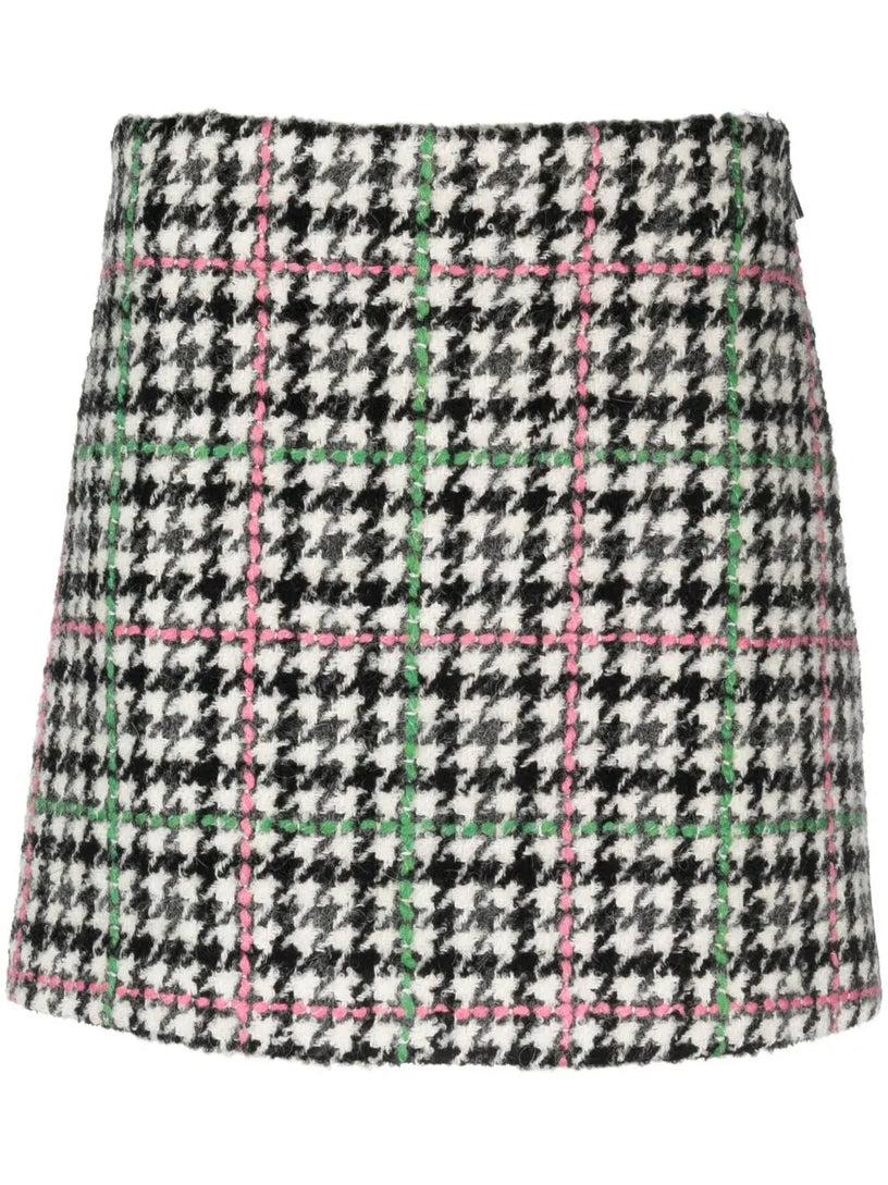MSGM "houndstooth check" skirt Nuova