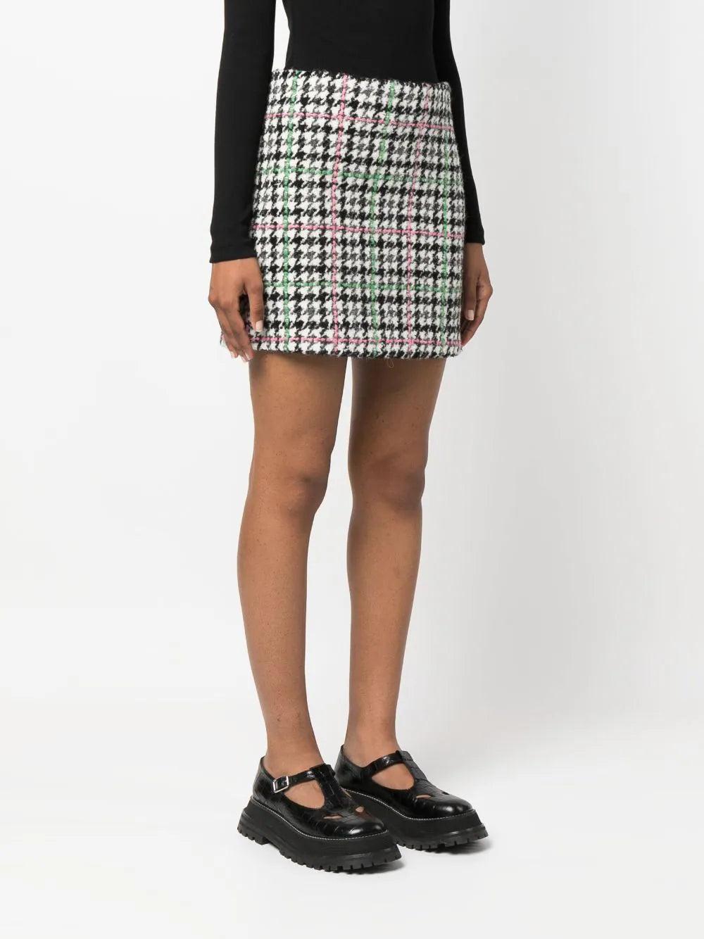 MSGM "houndstooth check" skirt Nuova