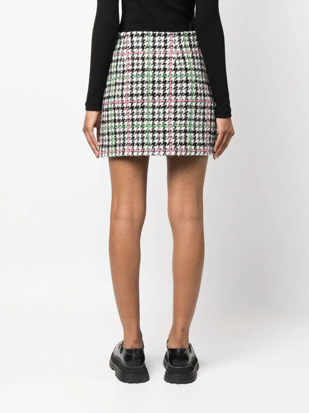 MSGM "houndstooth check" skirt Nuova