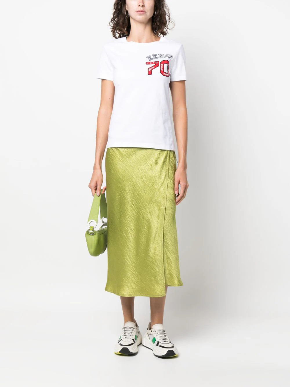 KENZO "kenzo academy" embroidered t-shirt Moda