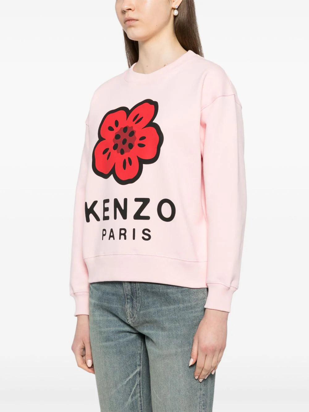 KENZO 'boke 2.0' embroidered cropped sweatshirt Qualità