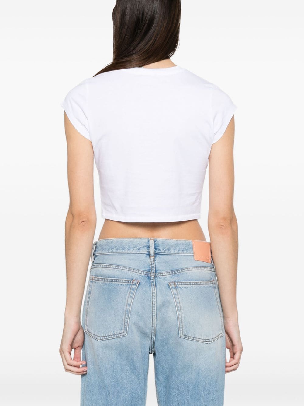 KENZO 'boke flower crest' micro-embroidered t-shirt Qualità Garantita