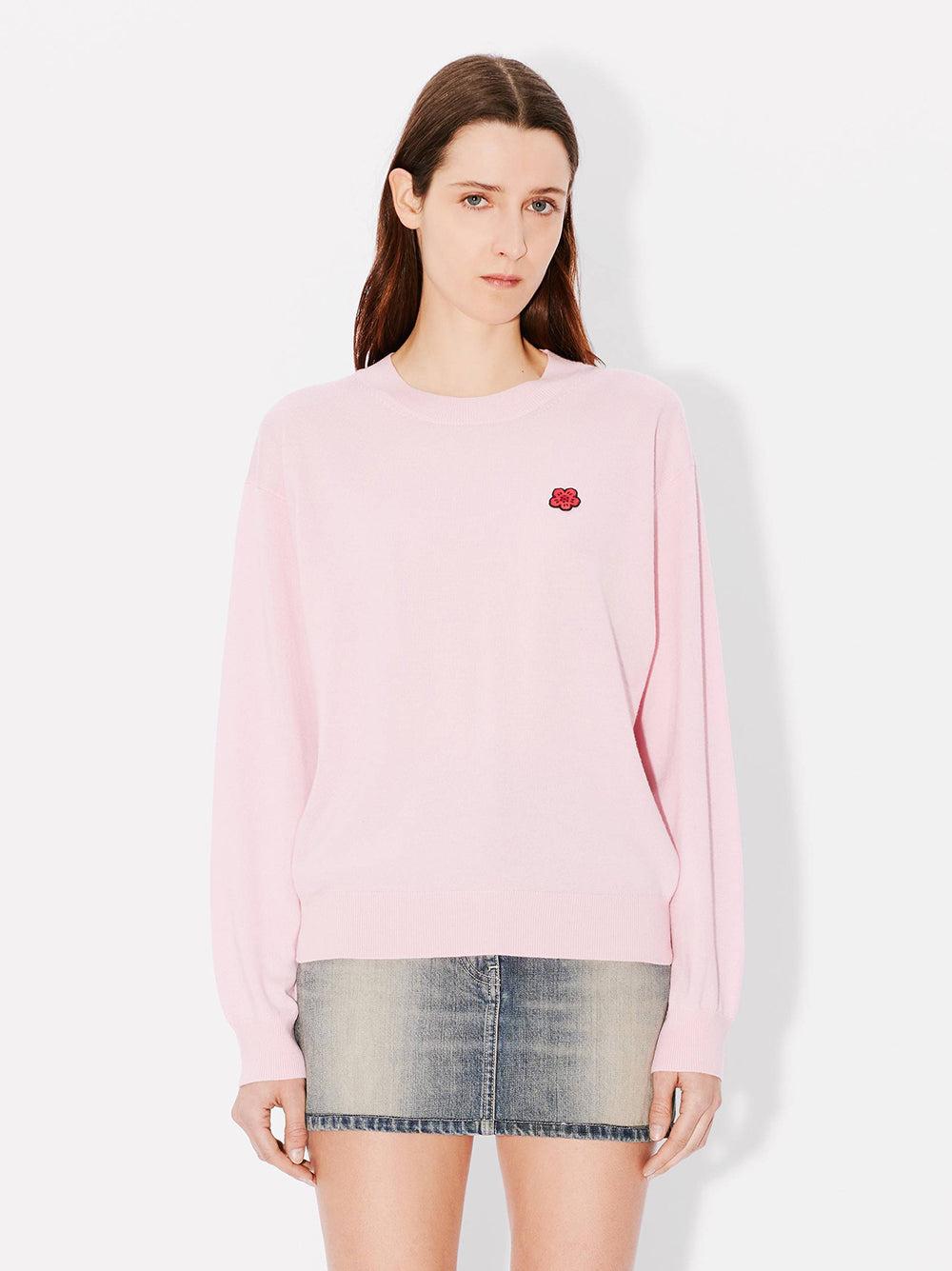 KENZO 'boke flower' embroidered wool sweater Consegna Veloce