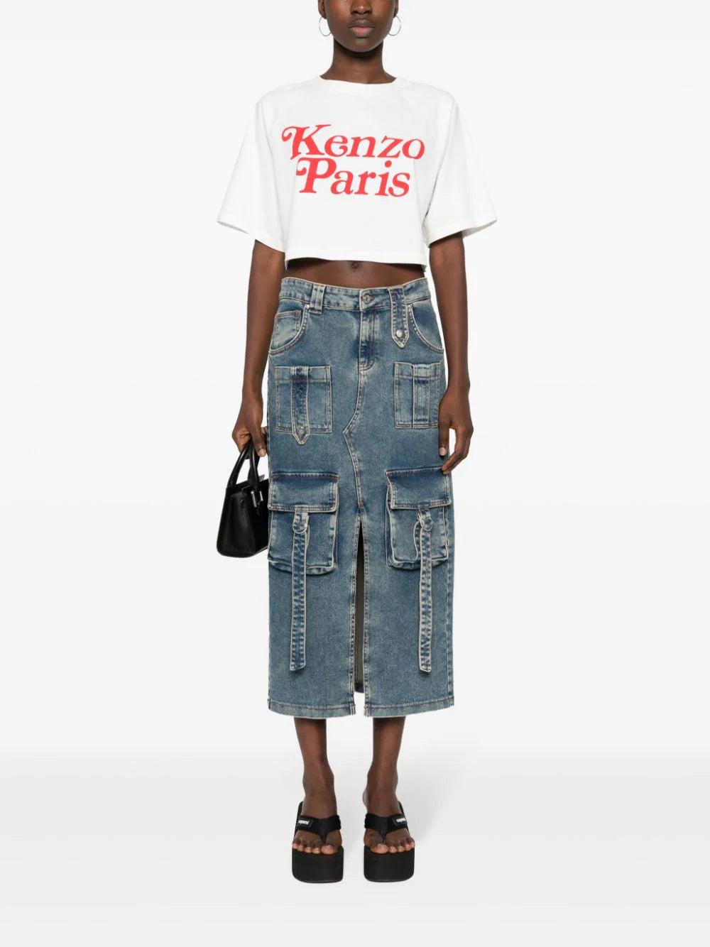 KENZO 'kenzo by verdy' boxy cropped t-shirt Hotsell