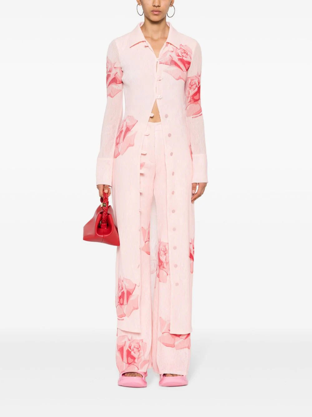 KENZO 'kenzo rose' cardigan-dress Moda