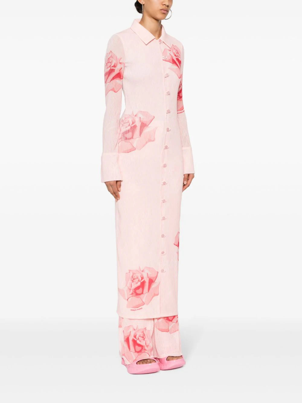 KENZO 'kenzo rose' cardigan-dress Moda