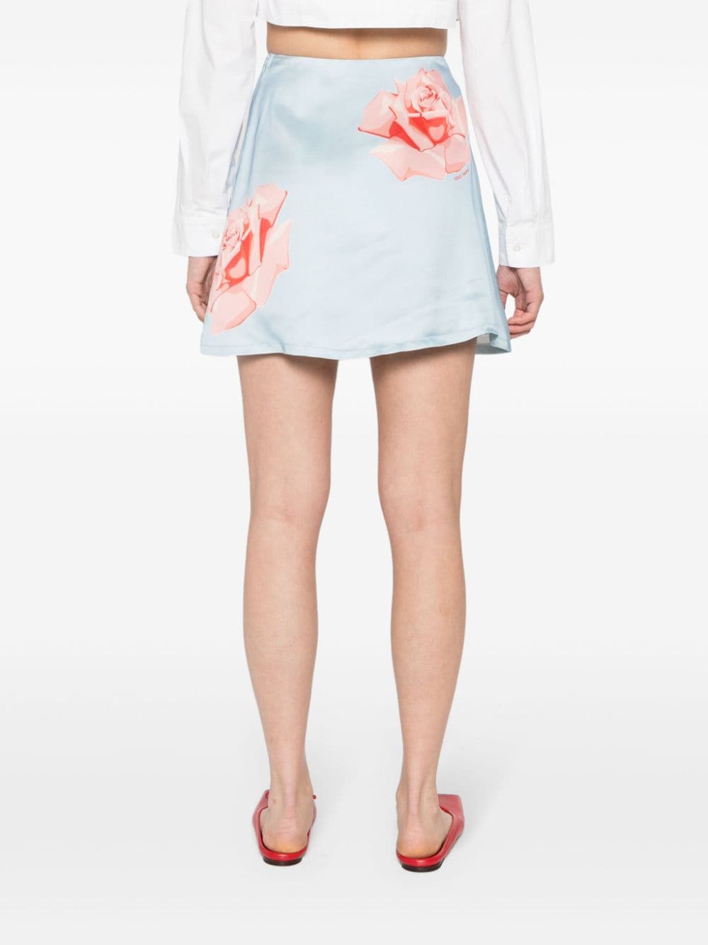 KENZO 'kenzo rose' mini skirt Italia