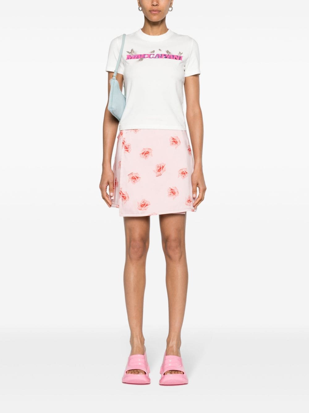 KENZO 'kenzo rose' short skirt 2025