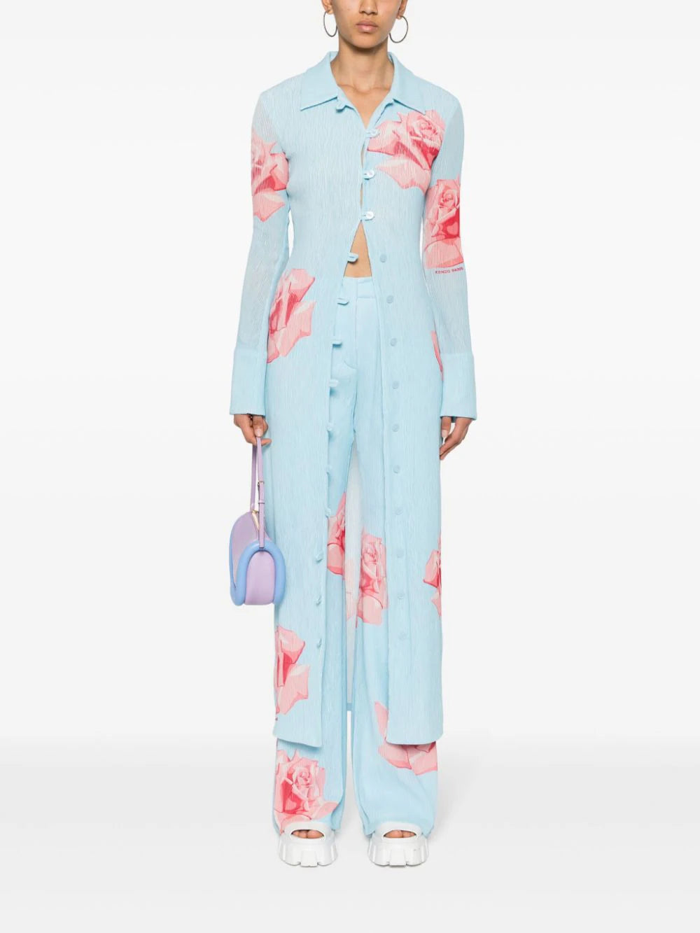 KENZO 'kenzo rose' trousers In Linea