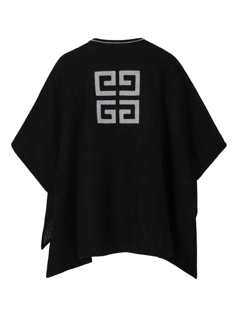 Givenchy Kids Reversible cape with logo Spedizione Gratuita