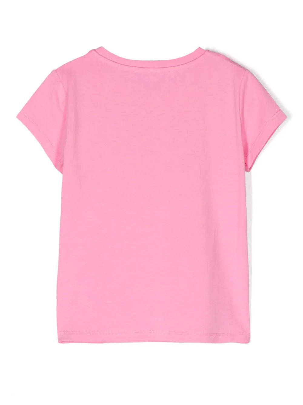 Miss Blumarine T-shirt with rhinestone logo Saldi Di Fabbrica