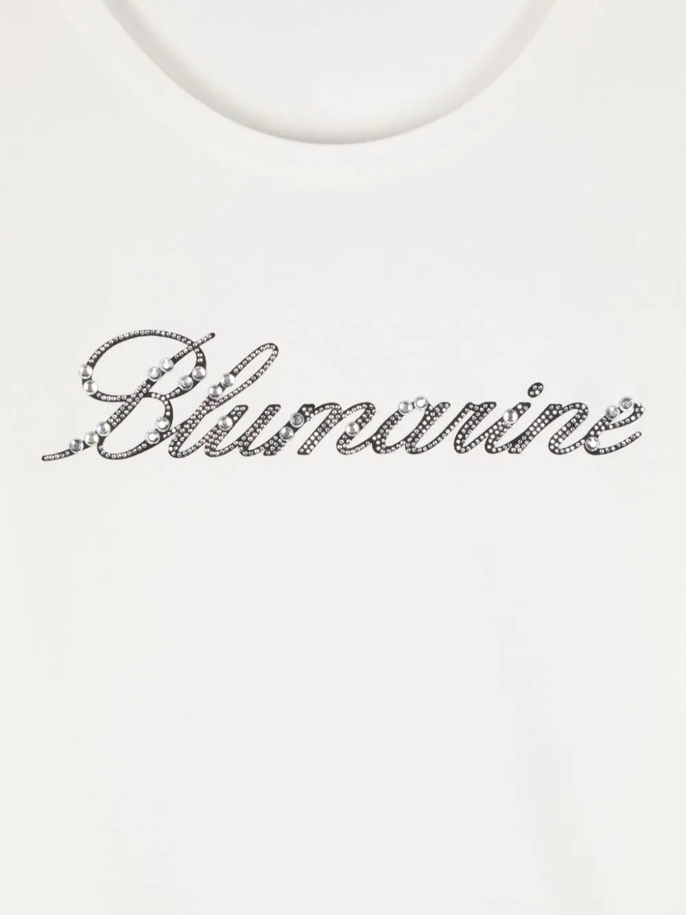 Miss Blumarine T-shirt with logo Vendite Flash