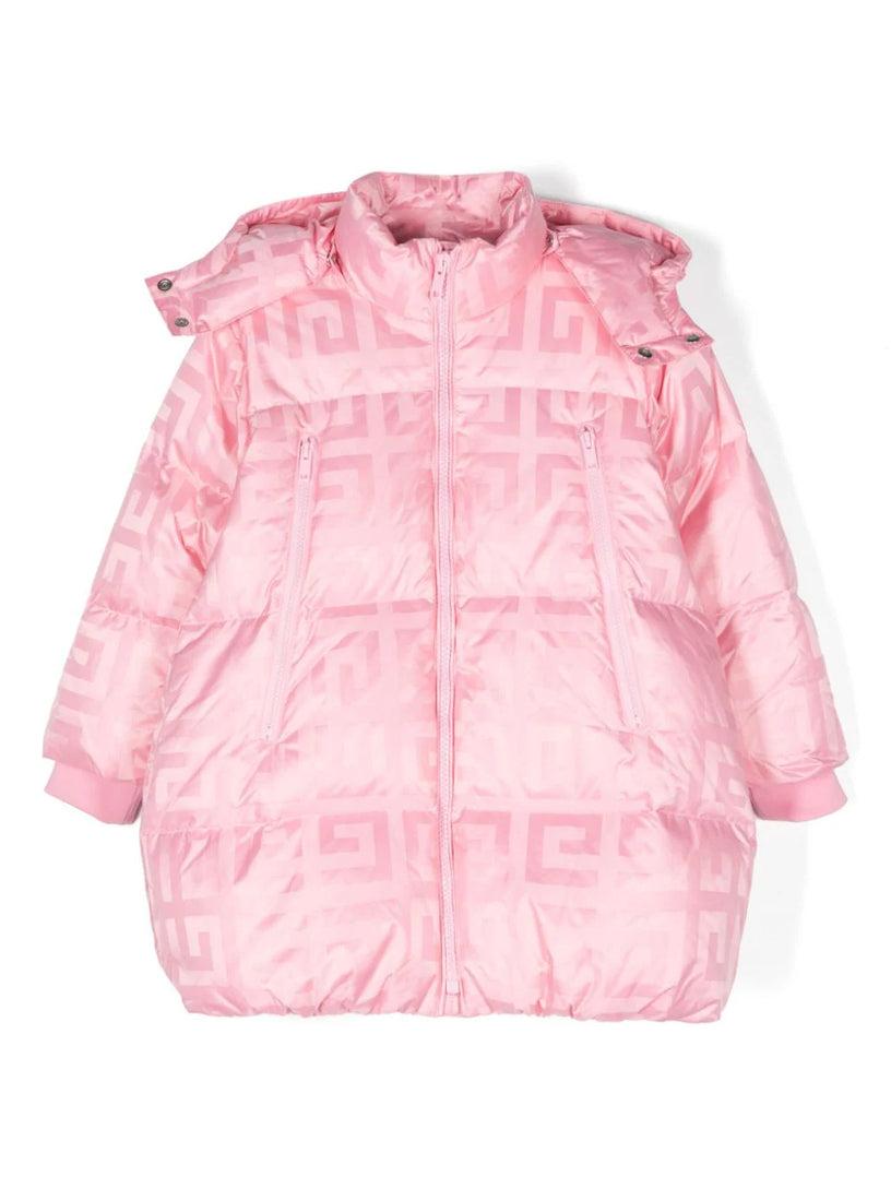 Givenchy Kids Down jacket with all-over 4g motif In Linea