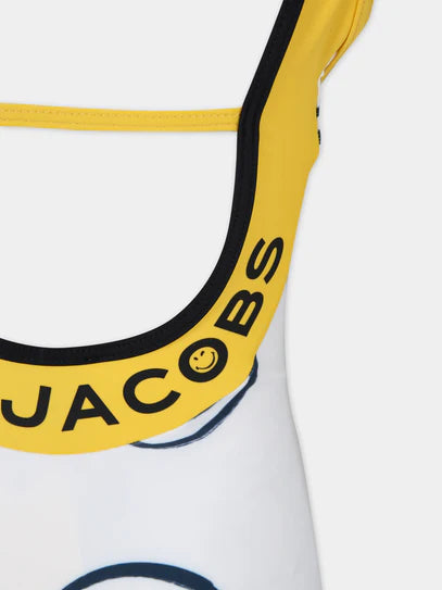 Marc Jacobs Kids One-piece swimsuit with smile Promozione