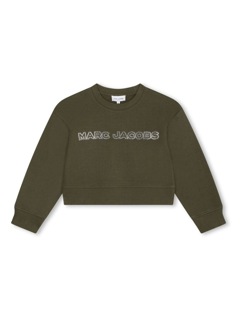 Marc Jacobs Kids Sweatshirt with rhinestones Negozi Online