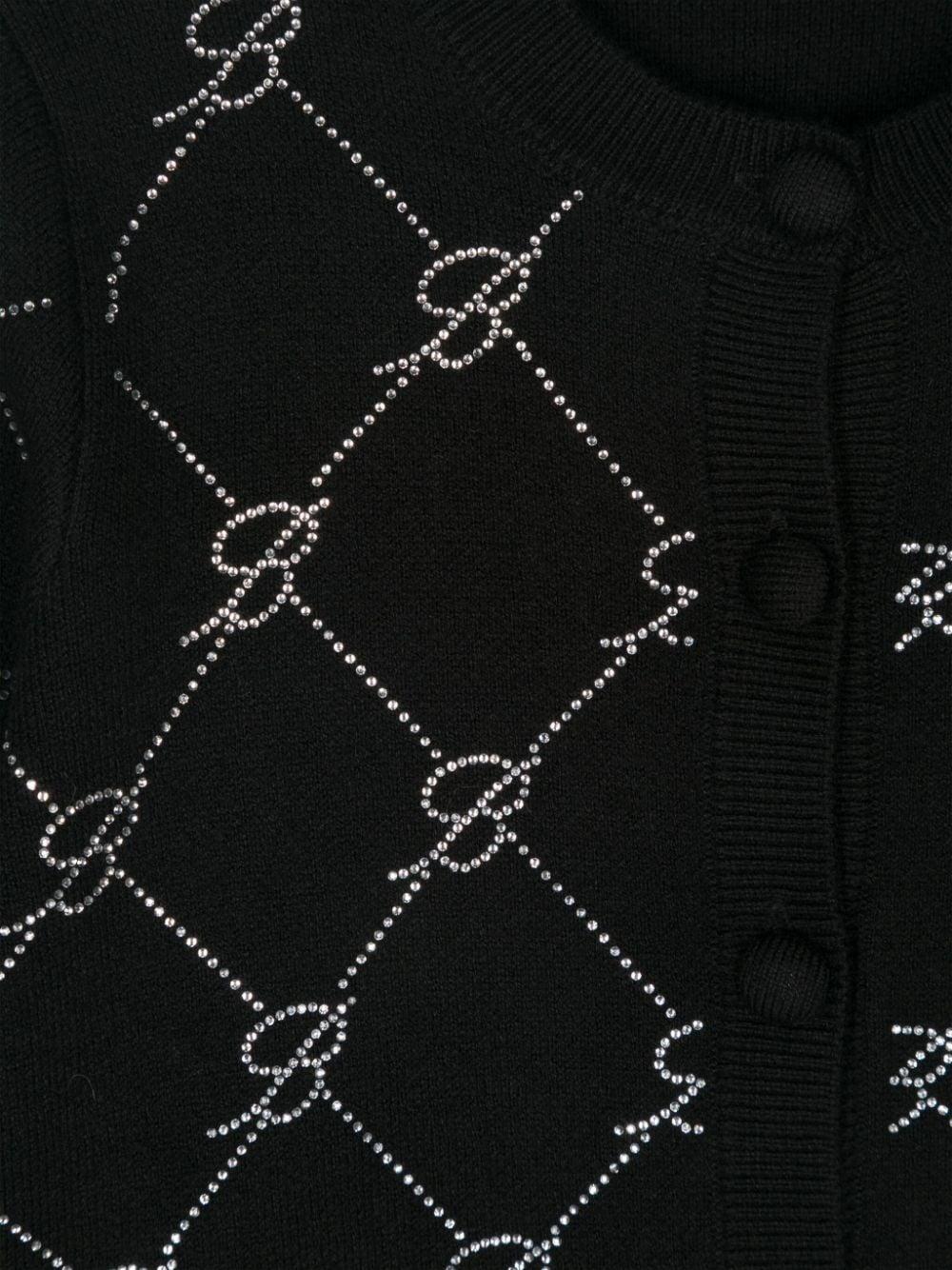 Miss Blumarine Knitted cardigan Prezzo Ridotto