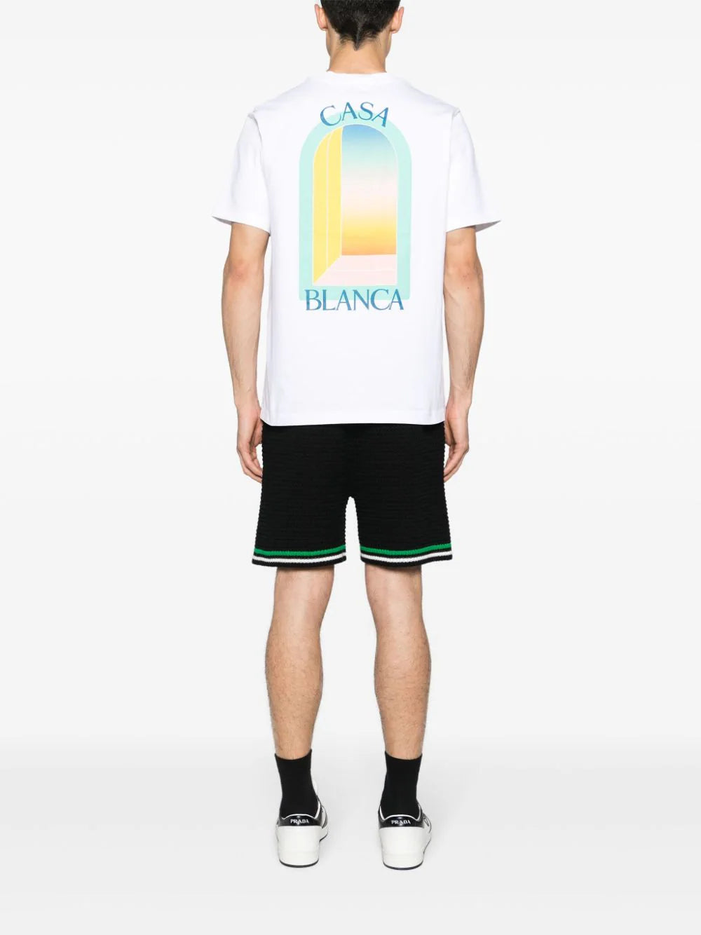CASABLANCA L'arc coloré t-shirt Nuovo