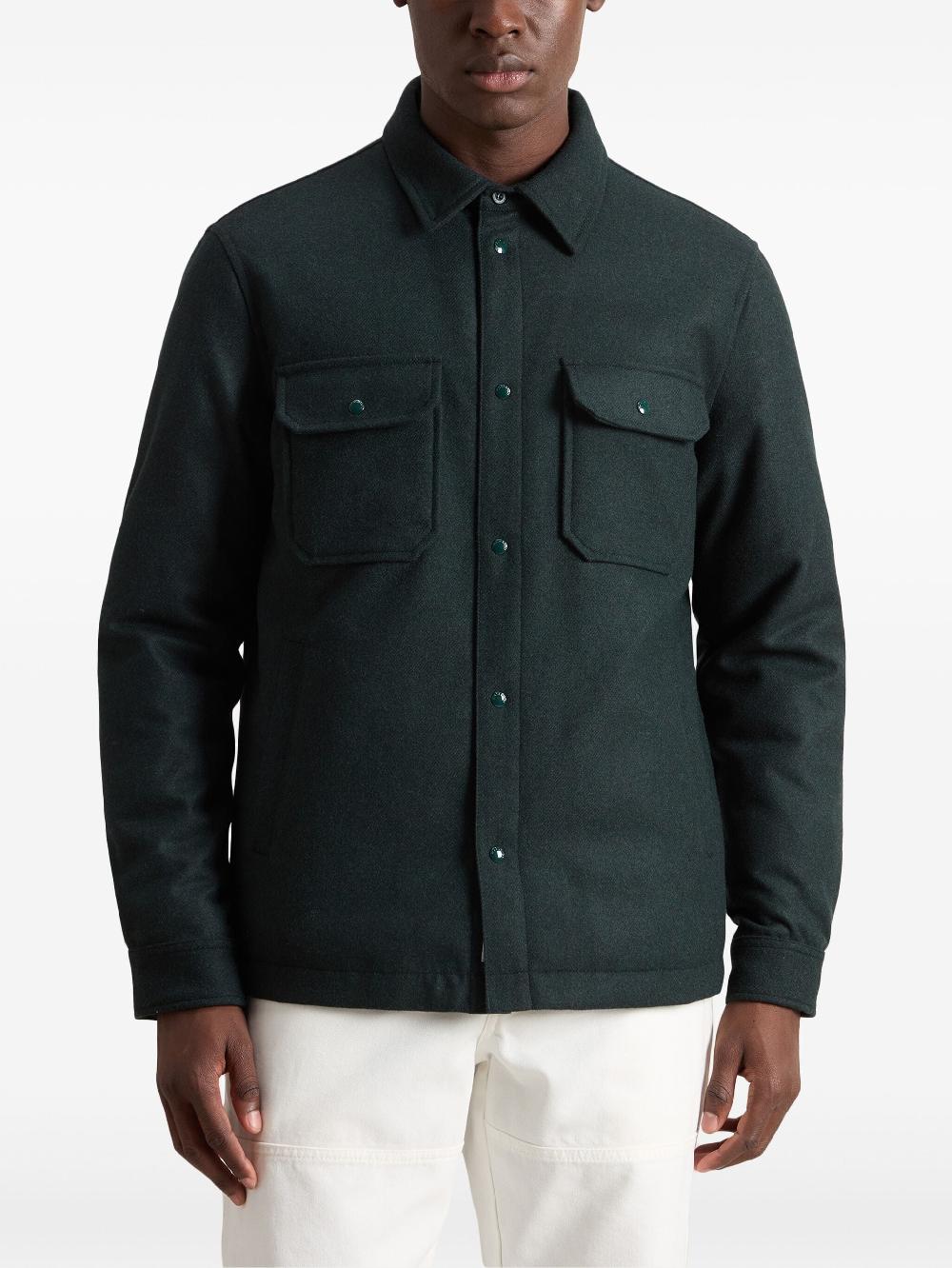 WOOLRICH Alaskan padded overshirt Soddisfazione Garantita