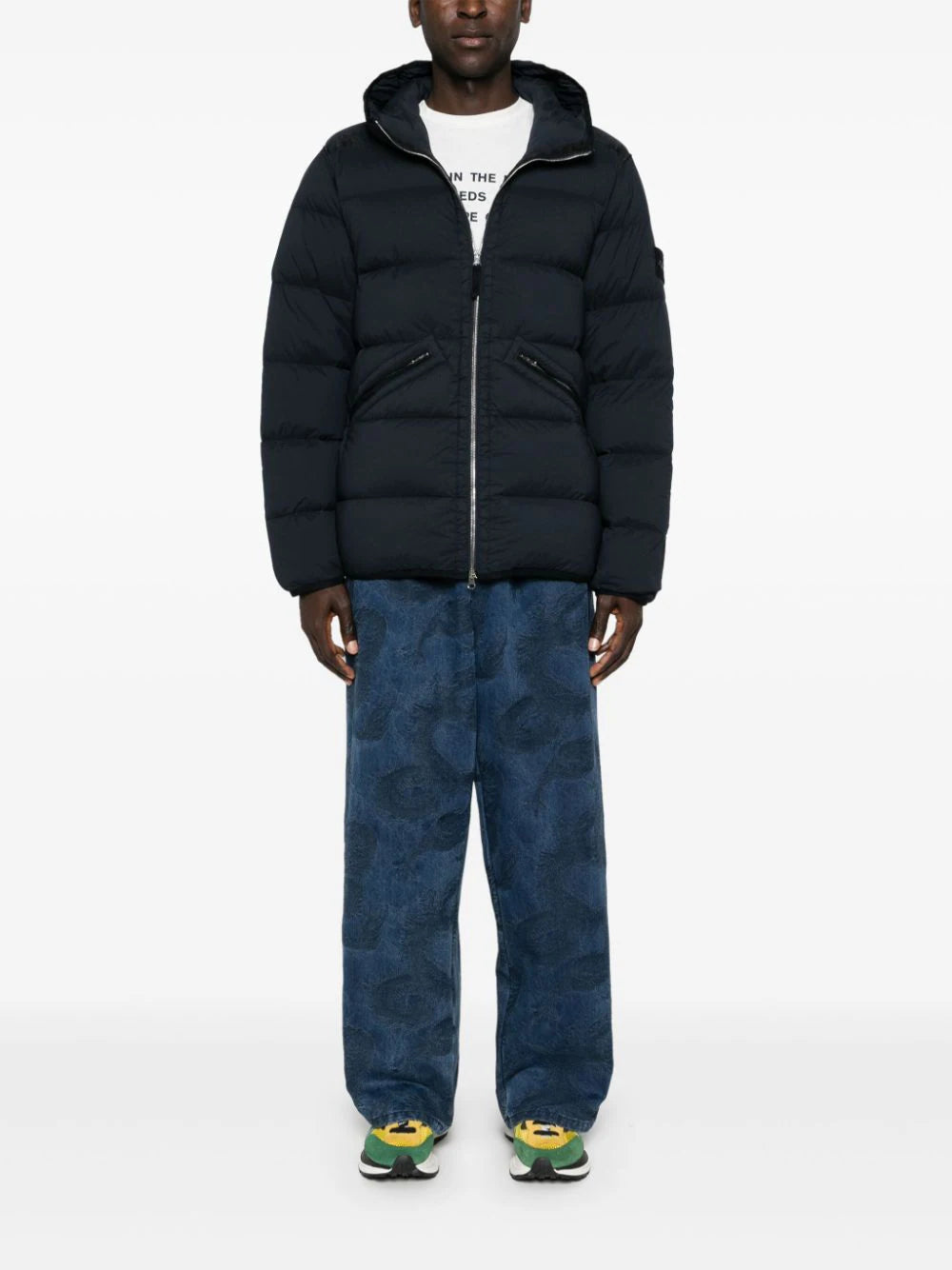 STONE ISLAND Rds real down jacket Sconto