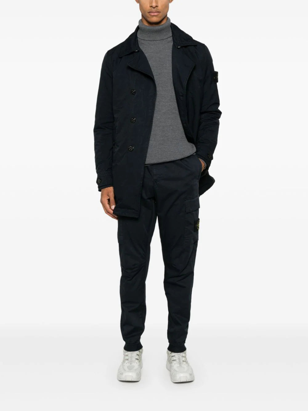 STONE ISLAND 31314 regular tapered trousers In Vendita