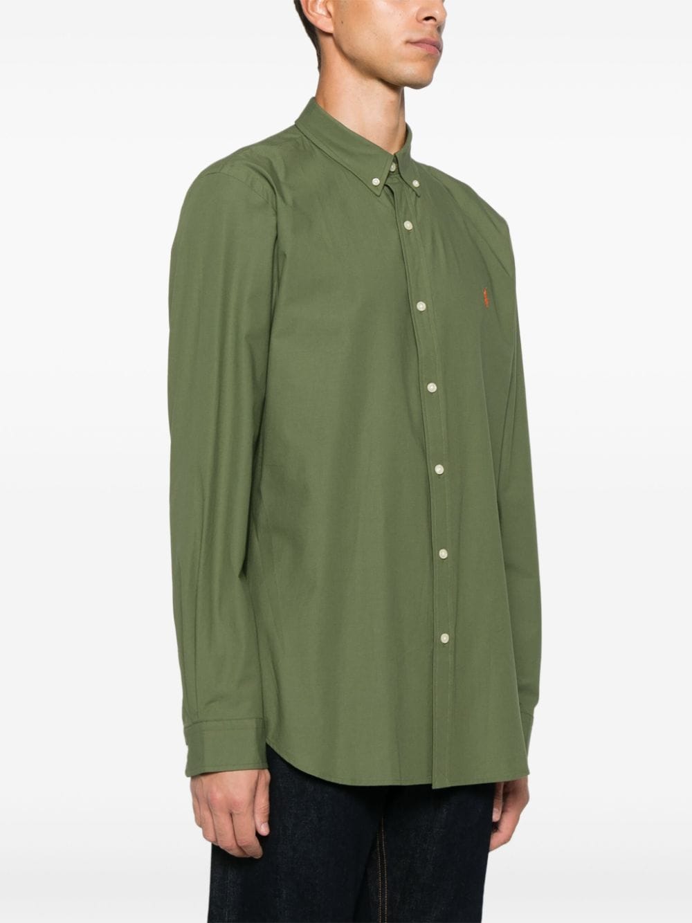 POLO RALPH LAUREN Slim fit stretch poplin shirt Vendite Flash