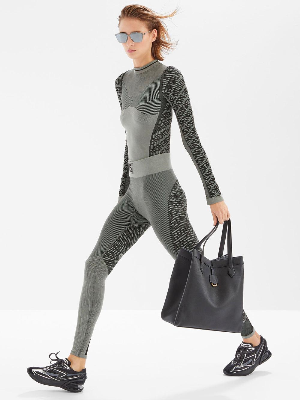 FENDI Tech fabric leggings Offerta