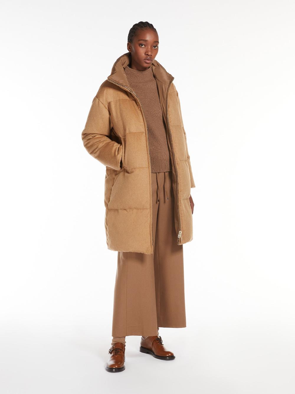 Max Mara Long reversible dante down jacket Italia