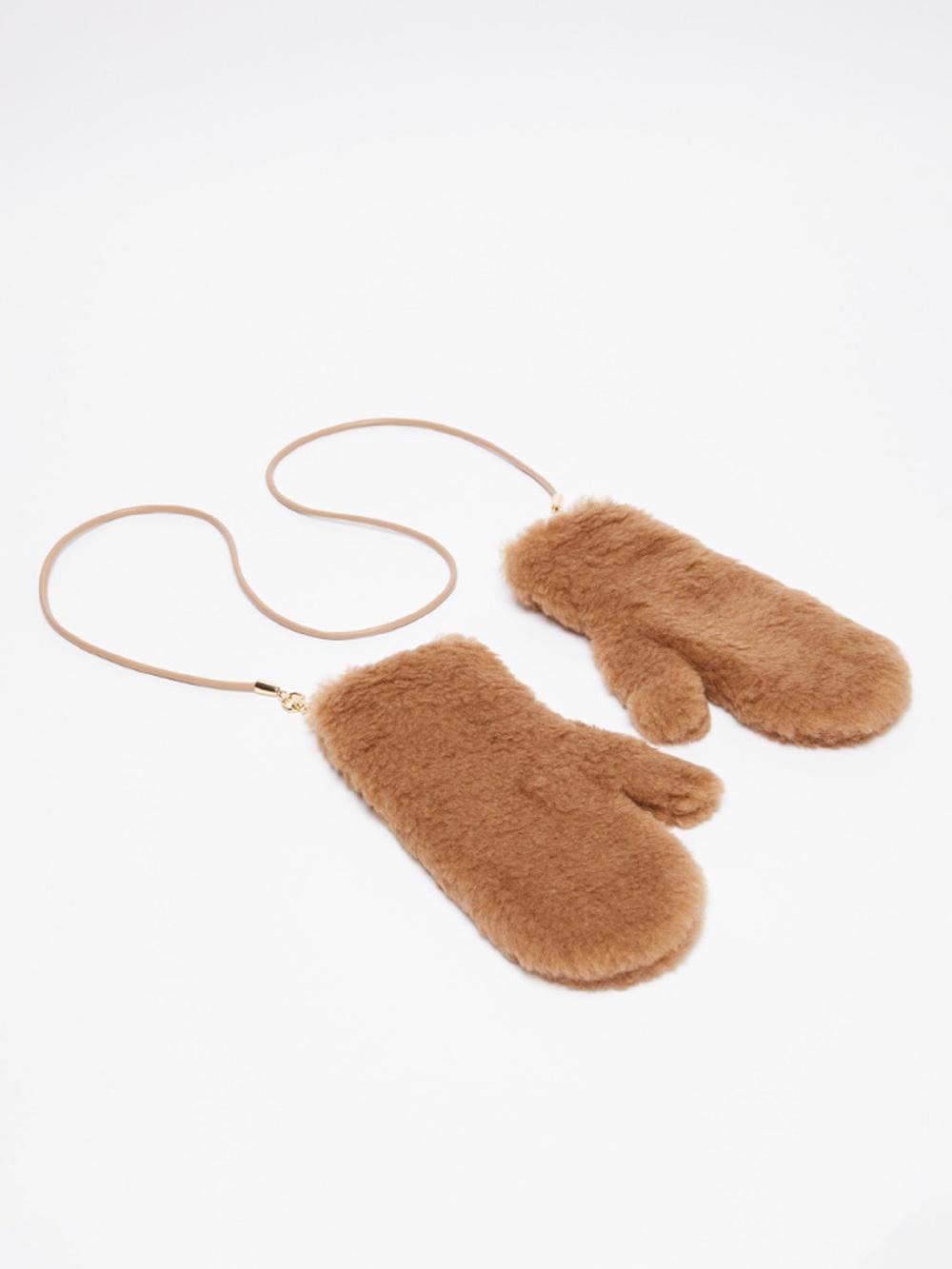 Max Mara Ombrat2 teddy muffole Nuovo