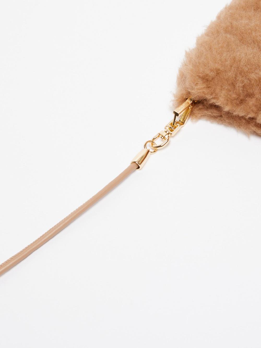 Max Mara Ombrat2 teddy muffole Nuovo