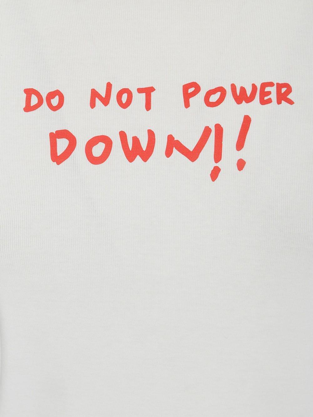 Coperni Power down slim fit t-shirt Vendita