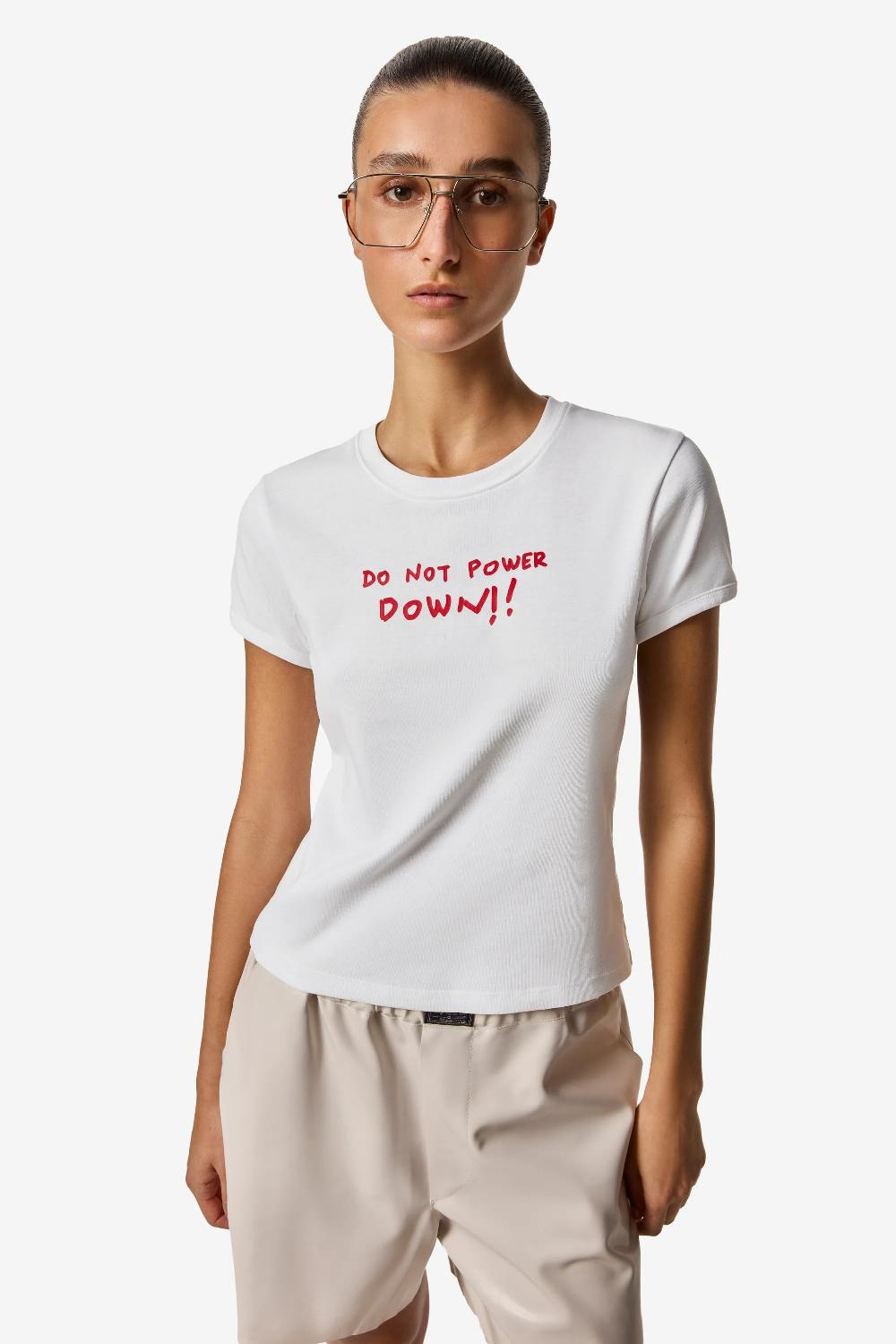 Coperni Power down slim fit t-shirt Vendita