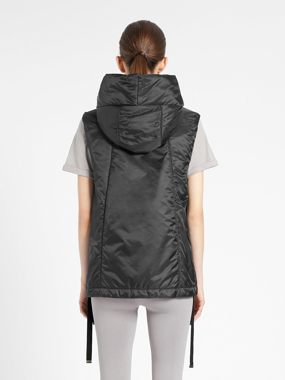 Max Mara Waterproof technical canvas vest Pezzi Unici