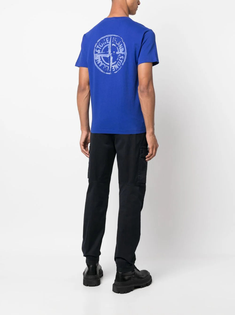 STONE ISLAND 2ns82 'stamp two' print Consegna Veloce