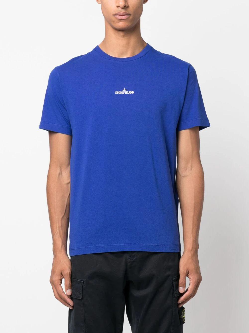 STONE ISLAND 2ns82 'stamp two' print Consegna Veloce