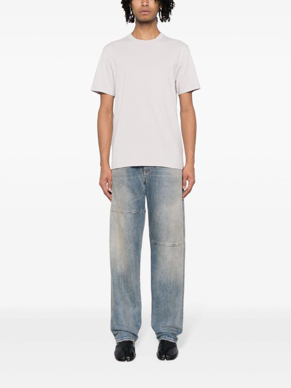MAISON MARGIELA 3-pack organic jersey t-shirts Sconto