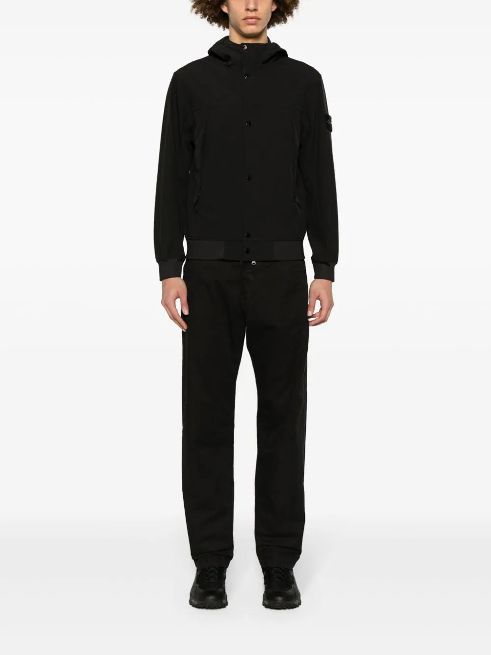STONE ISLAND 40227 light soft shell-r_e.dye® technology in recycled polyester Saldi Di Fabbrica